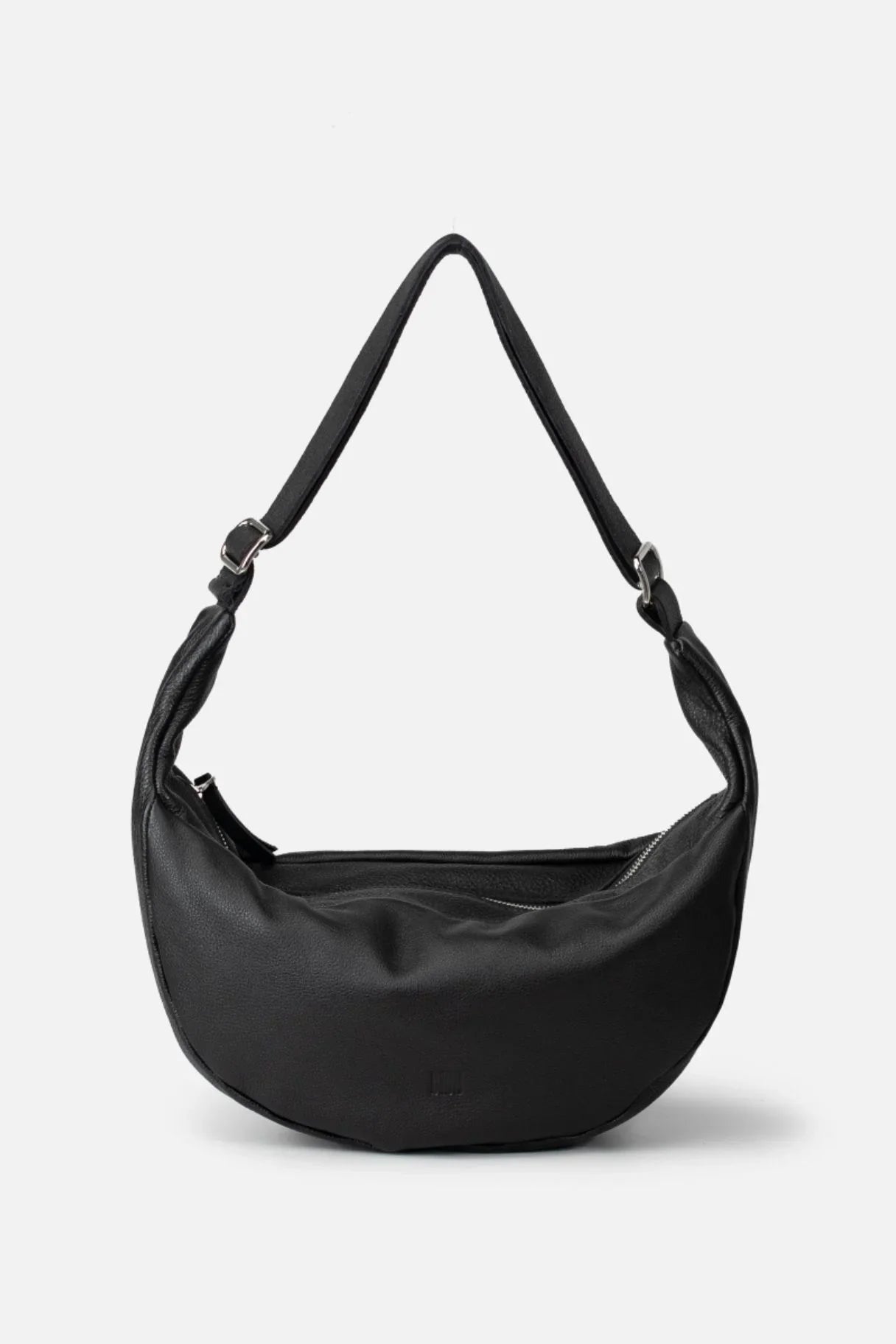 BIBA - Sac en cuir noir, vu de l'arrière
