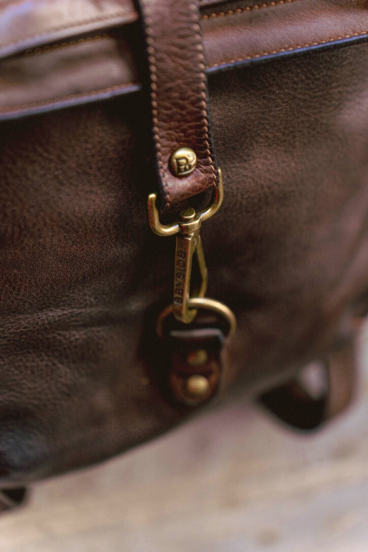 Jules - Sac à dos en cuir vintage patiné - Nappa Maroquinerie