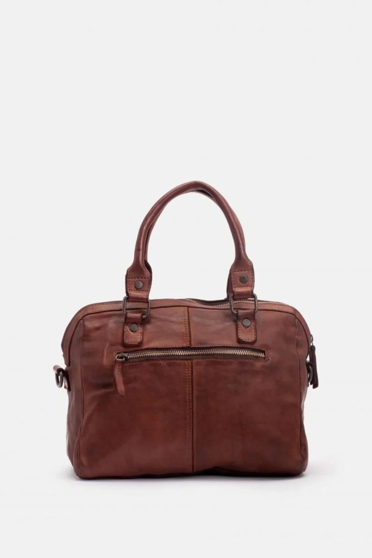 Collection Boston - Sac bowling en cuir - BIBA