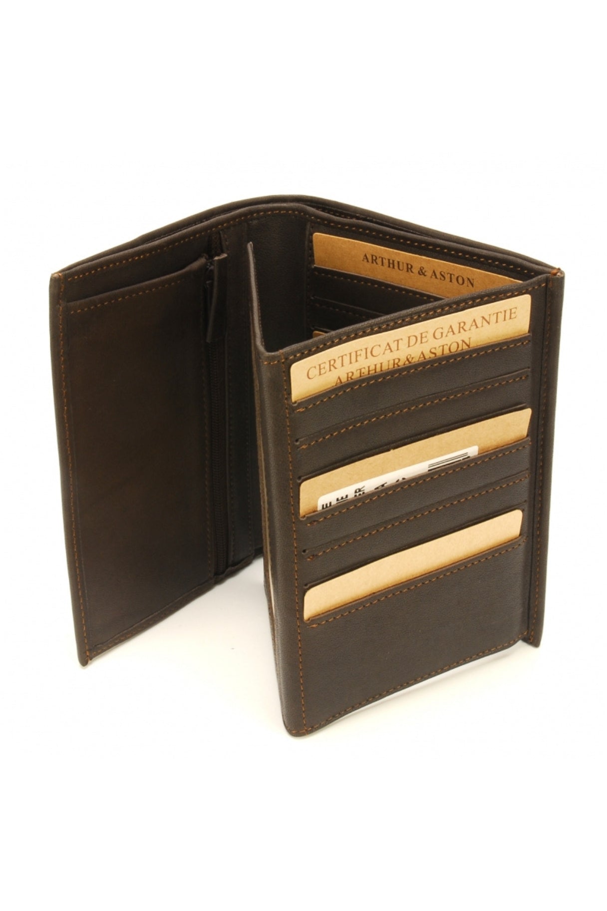 Portefeuille grand modèle en cuir