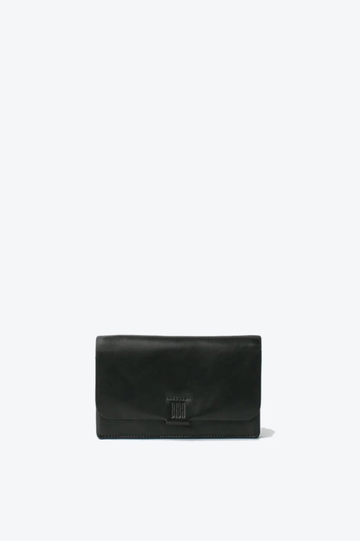Portefeuille en cuir lavé noir – Veta VET1L