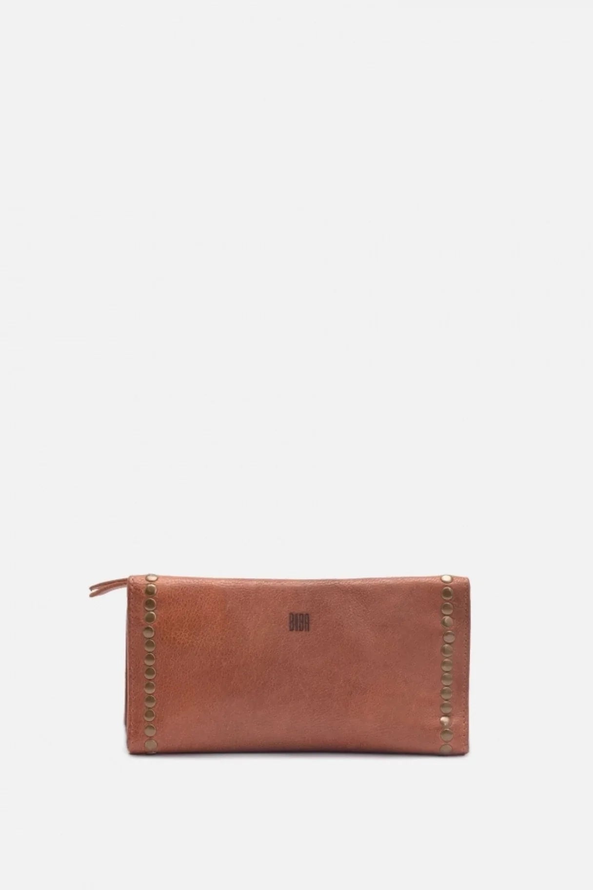 Portefeuille Biba Portland POR4L camel en cuir lavé