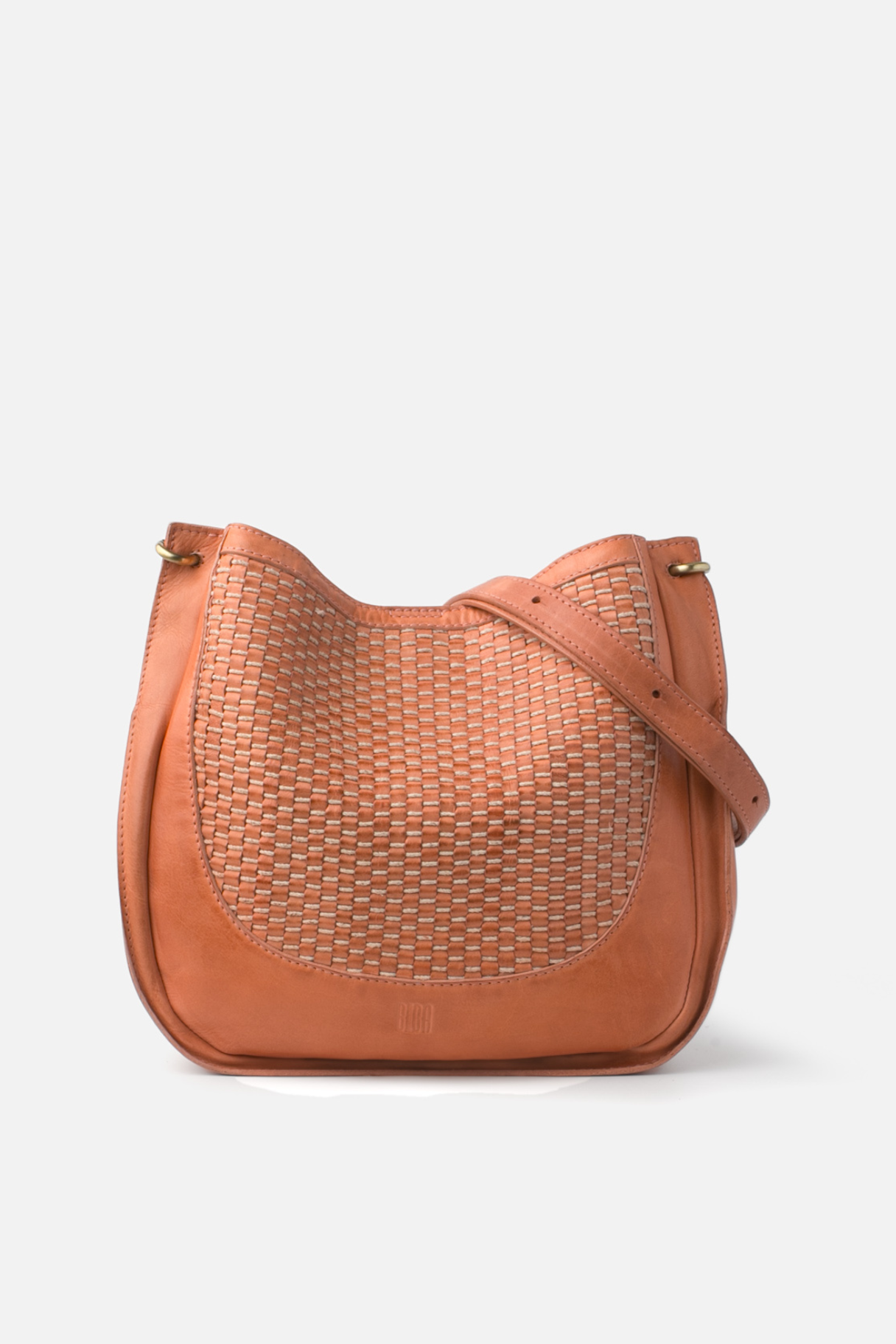 Sac bandoulière en cuir tressé BIBA Gibbon GIB2L