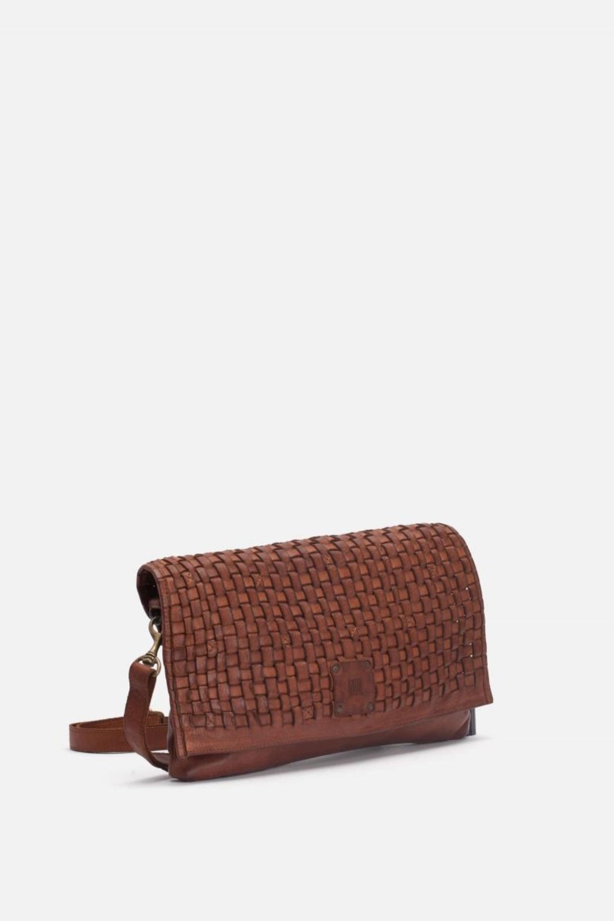 BIBA - Sac bandoulière en cuir tressé - Nappa Maroquinerie