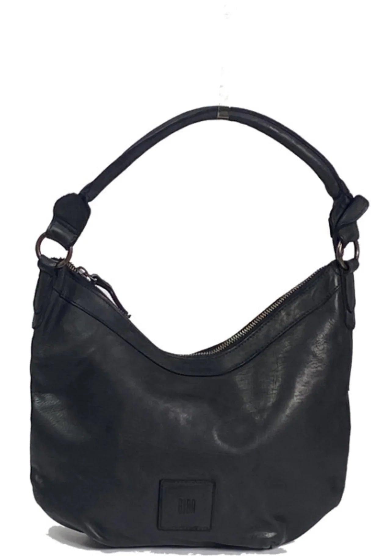 sac Biba Boston noir fermeture zippée