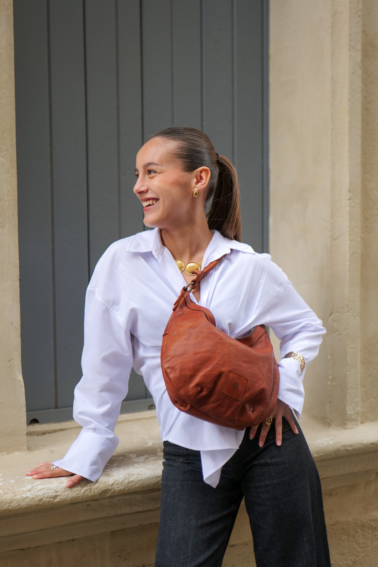 sac Biba Boston camel