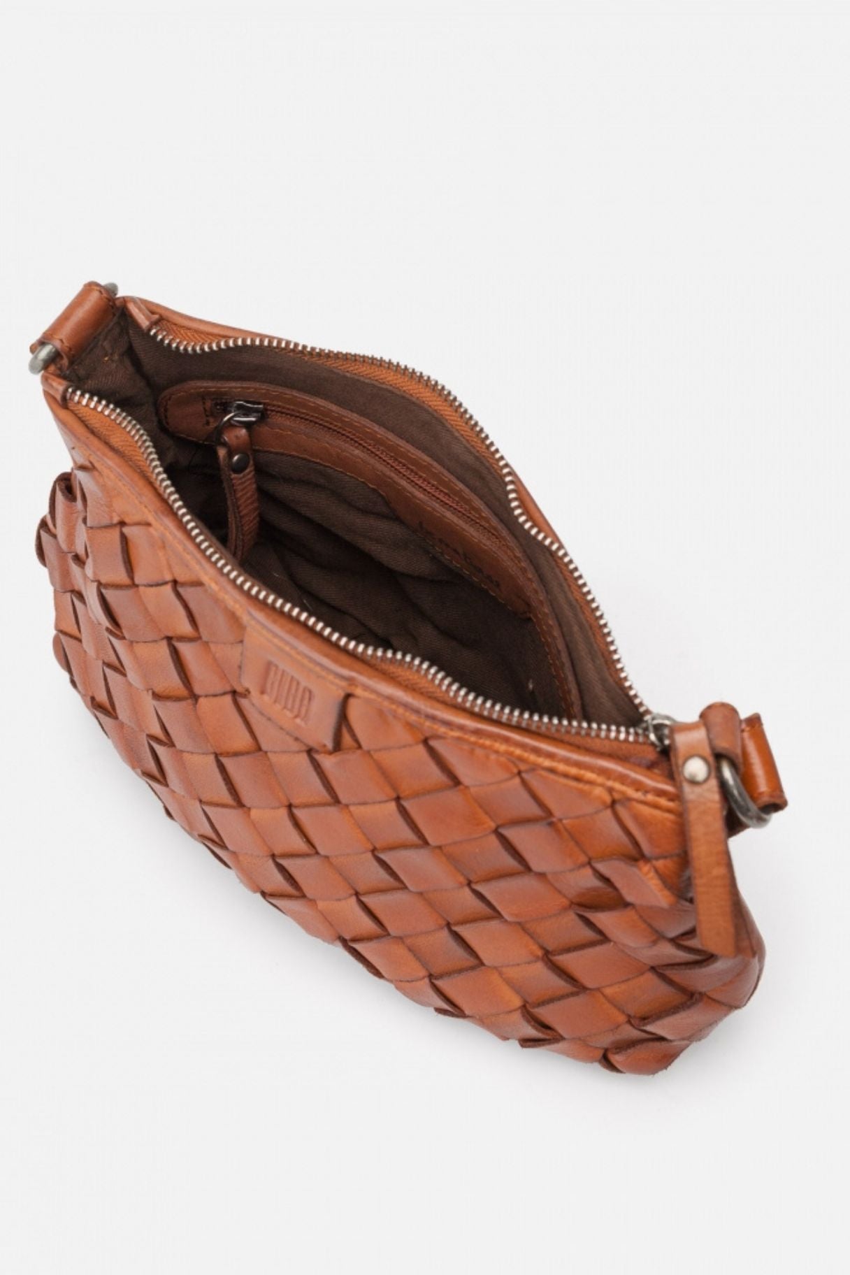 Petit sac en cuir tressé Lewisburg de Biba - Nappa maroquinerie