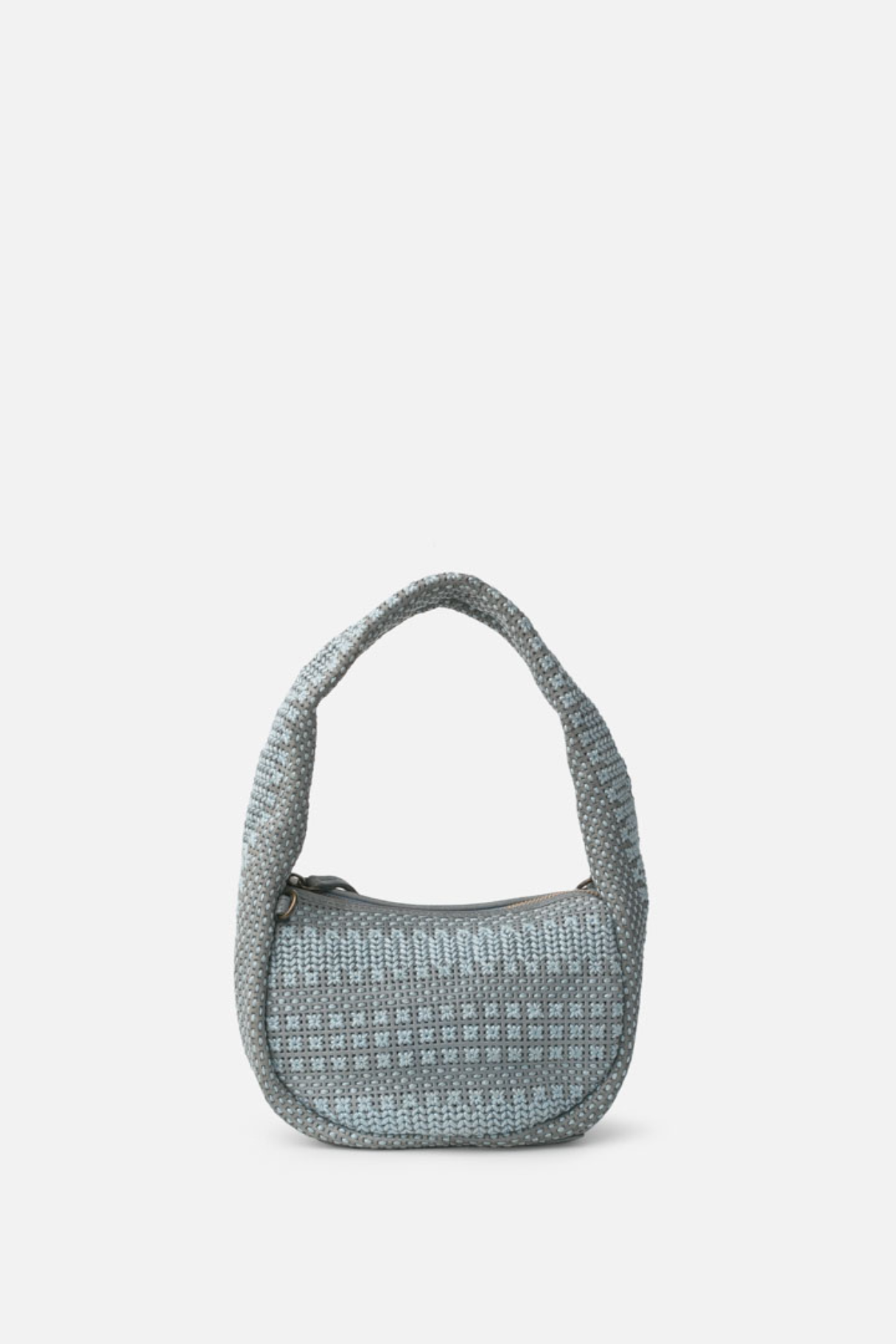 Petit sac Scranton en toile brodée et cuir BIBA SCA1L
