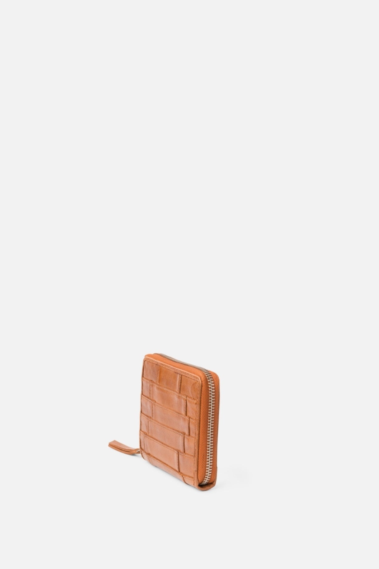 Portefeuille Biba Lewisburg vue de côté en cuir lavé