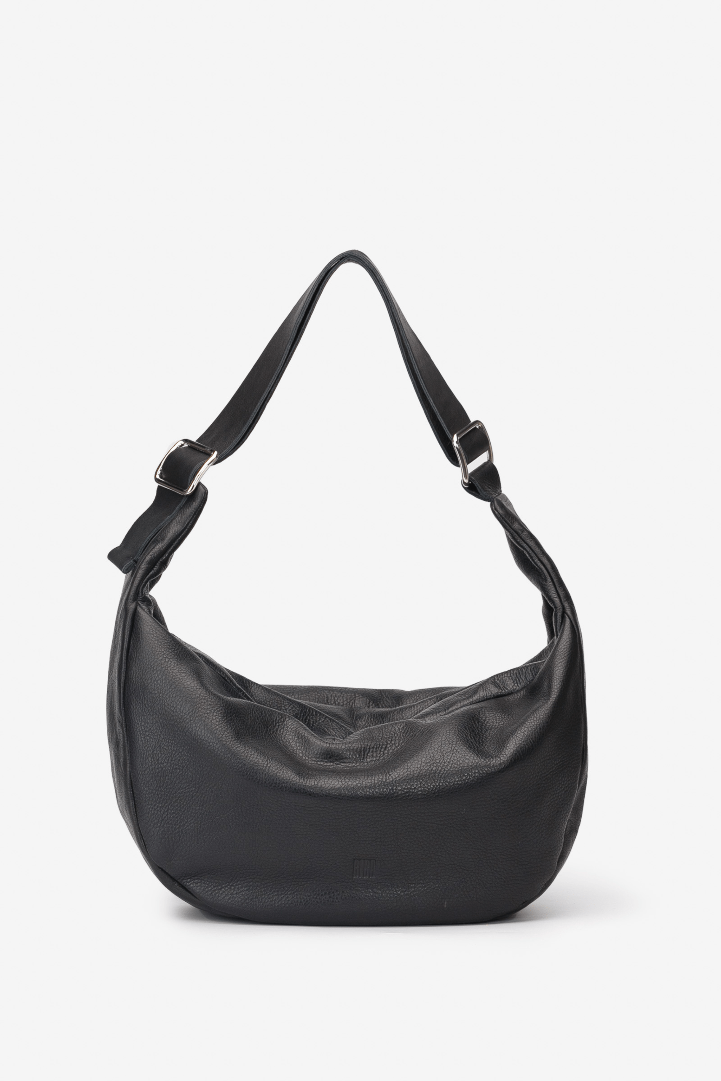 Biba bowie grand sac bandoulière noir en cuir 