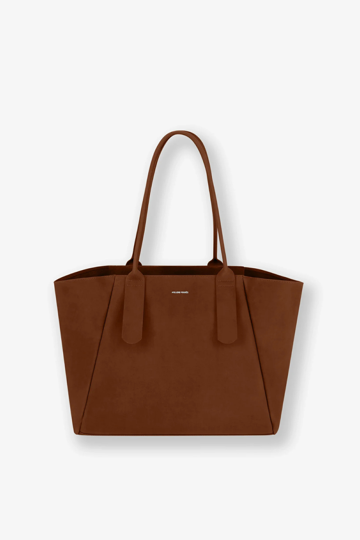Grand cabas femme en cuir pleine fleur aniline plongé Déméter Ateliers Fourès, made in France