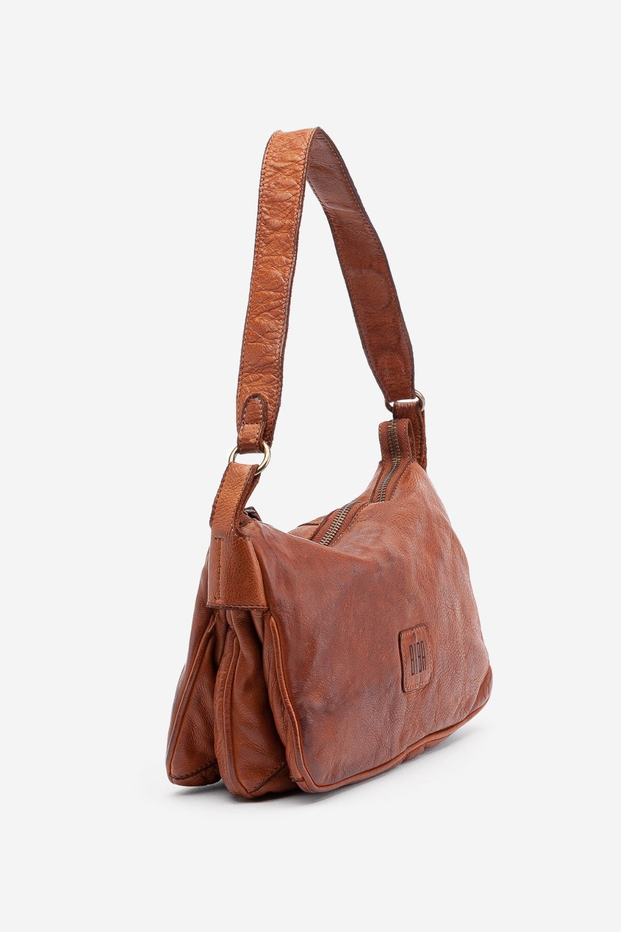 Biba Boston BT18 - Sac bandoulière zippé cognac