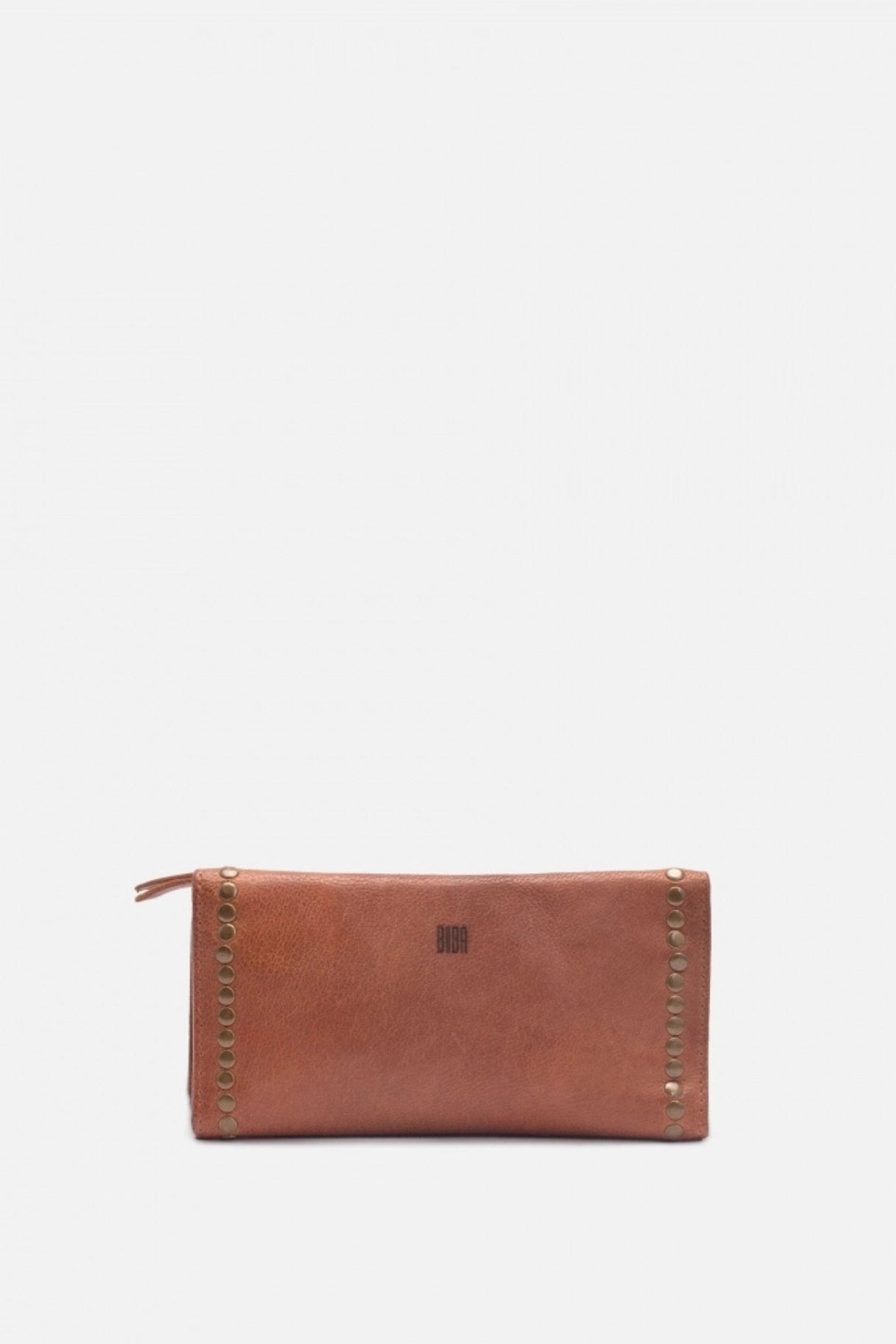 Portefeuille Biba Portland POR4L camel en cuir lavé