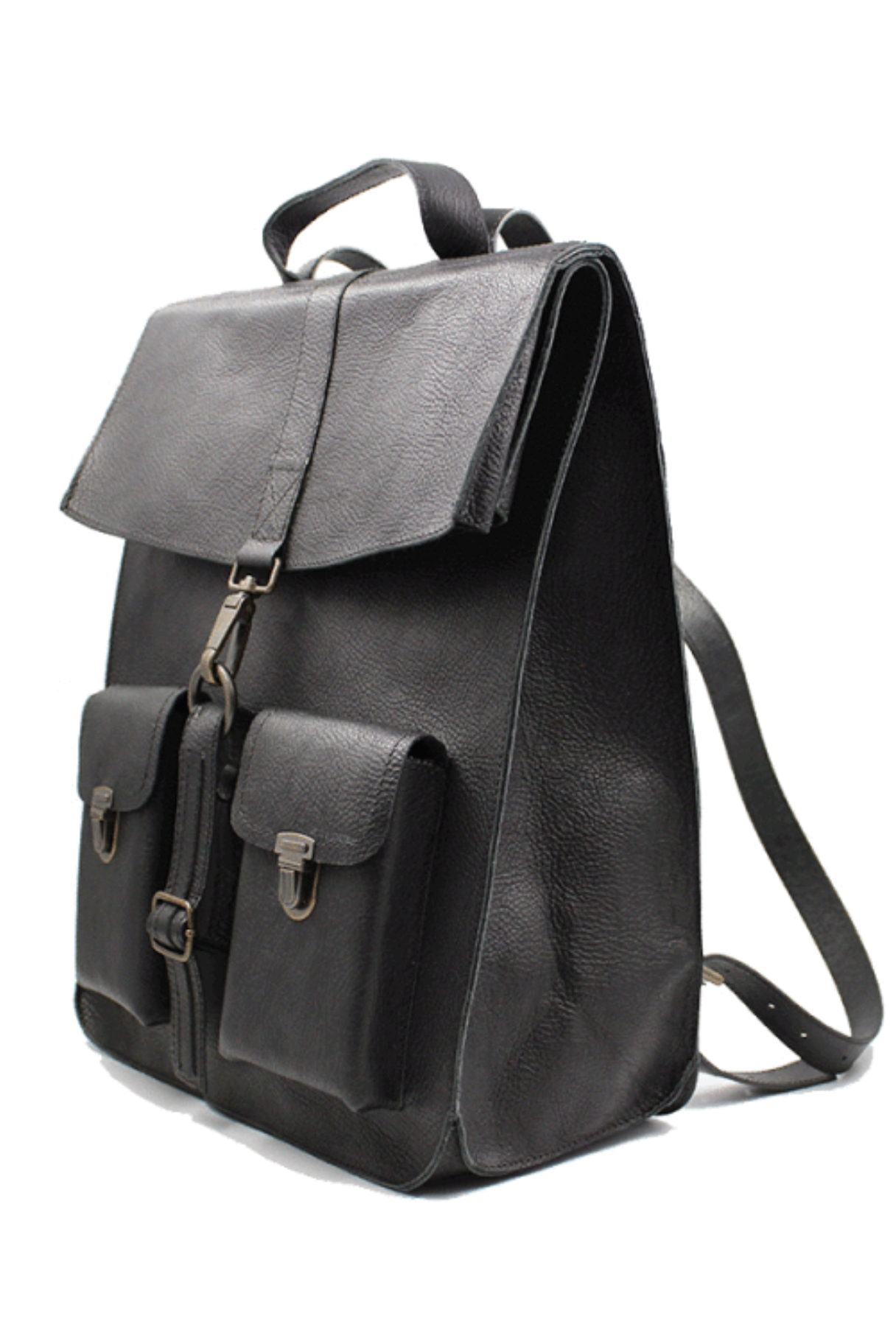 Sac à dos en cuir au style vintage - Kjøre Project Survey Classic