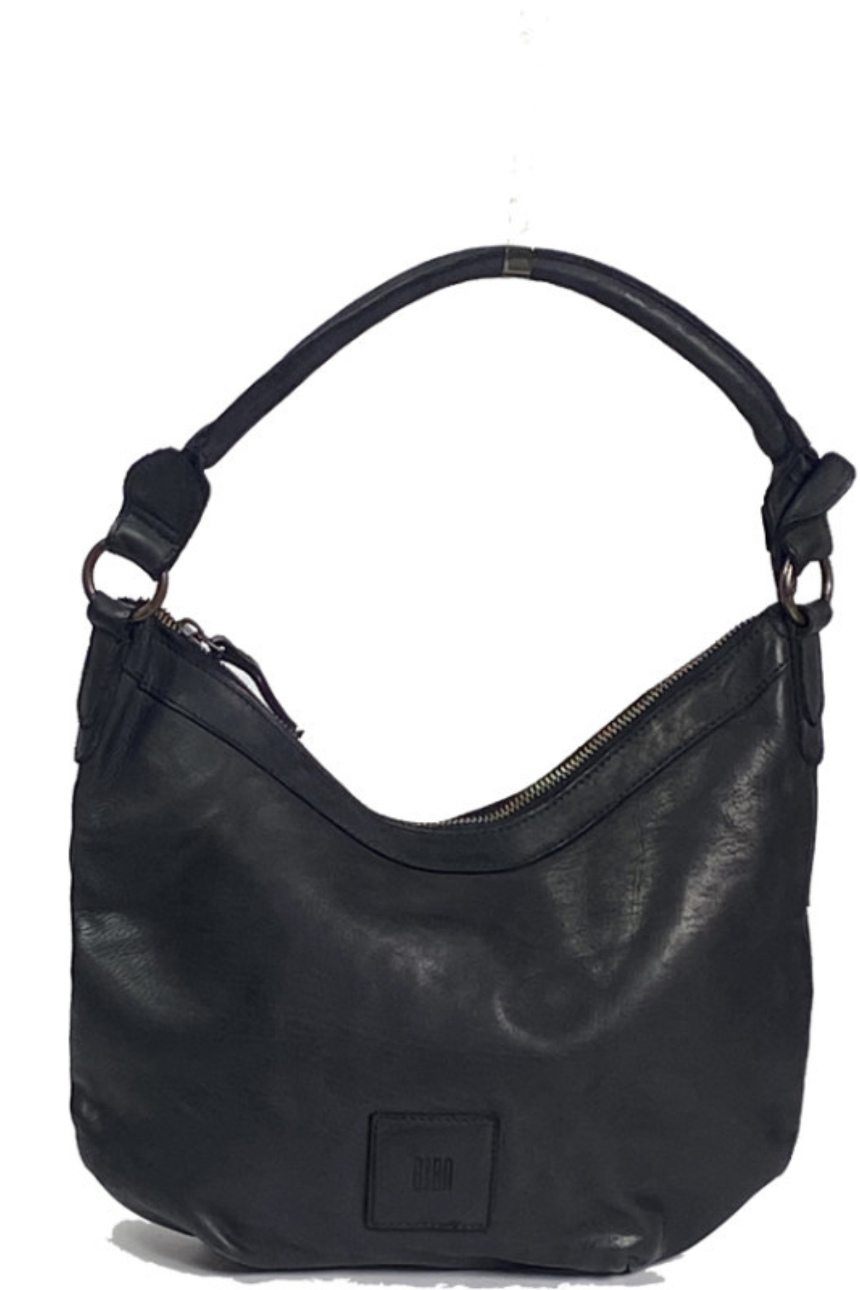sac Biba Boston noir fermeture zippée